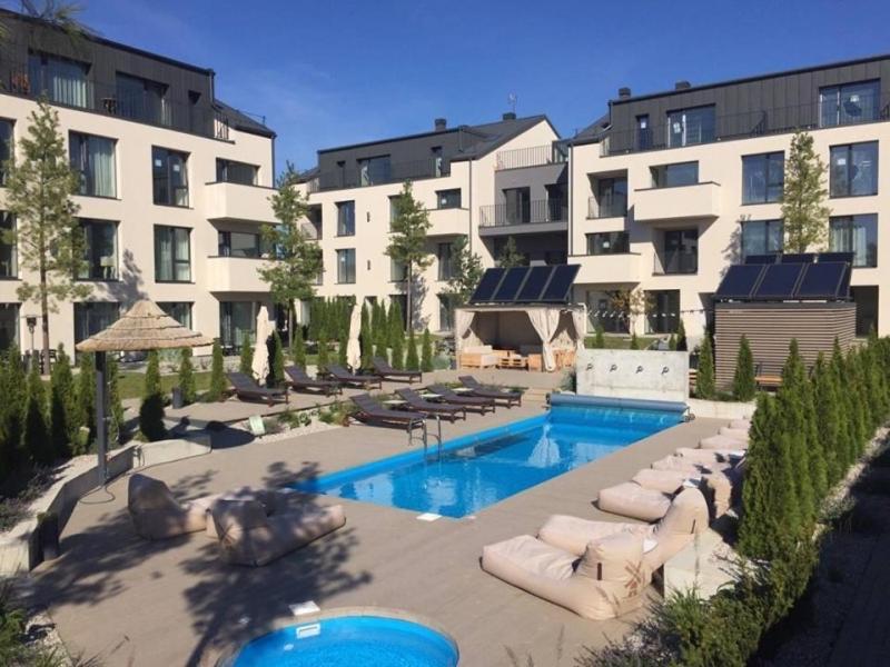 Super Mini Loft With Outdoor Pool. Apartment Palanga Luaran gambar